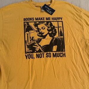 Fifth Sun Mustard Graphic Tee with Vintage Design